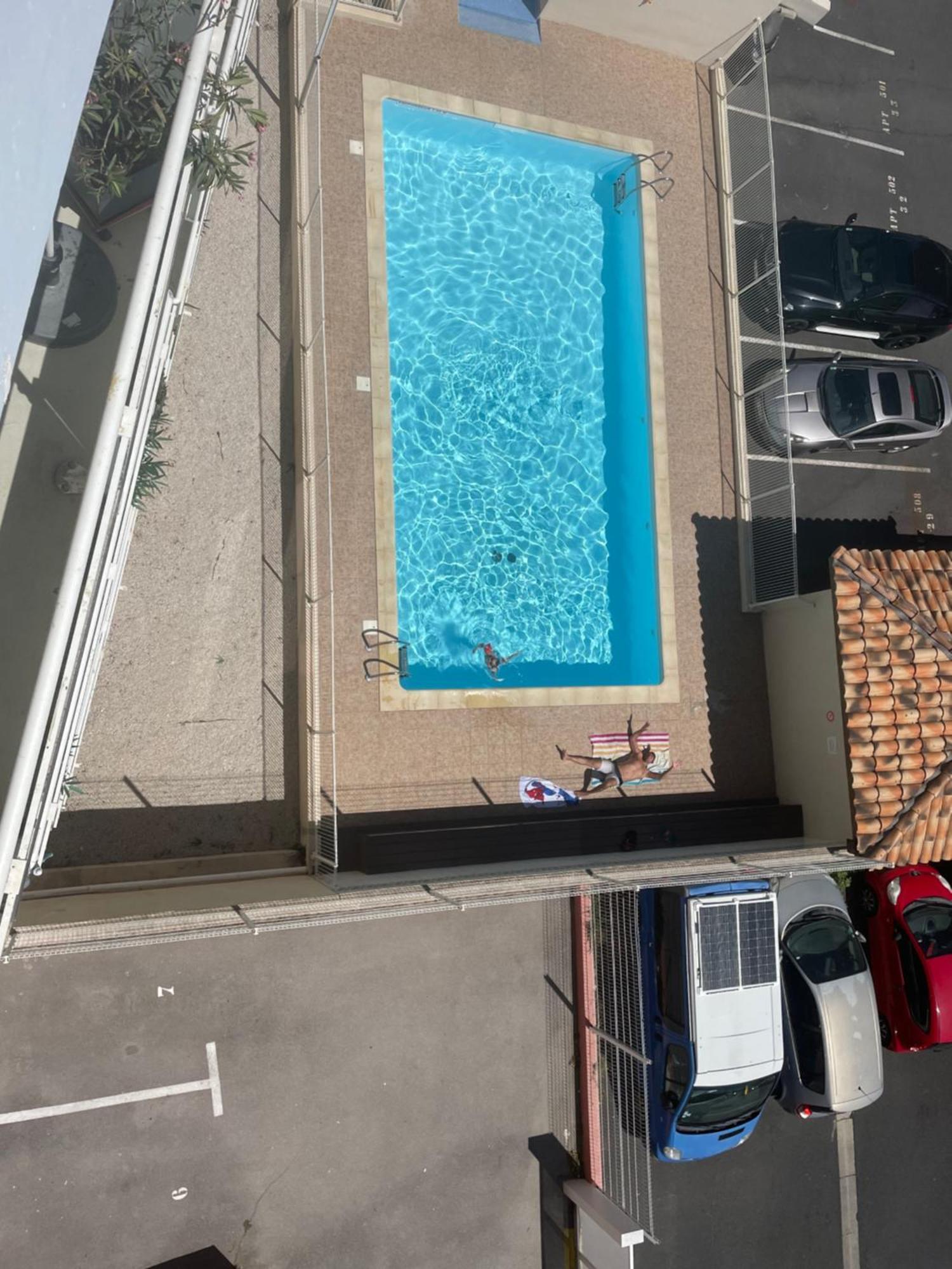 Appartement T2, Climatise, Wifi, Parking Et Piscine Prives Sète Extérieur photo